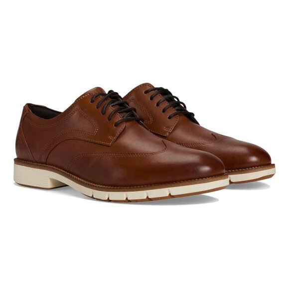 Cole Haan Men\'s Flexgrand360 Wingtip Oxford British Tan / Ivory Shoes main image 5
